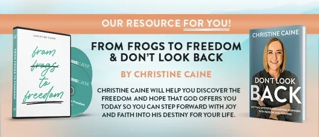 From Frogs to Freedom & Don't Look Back by Christine Caine on TBN